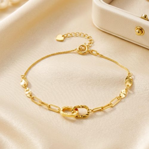 Luxury Gold Link Bracelet  Timeless Design