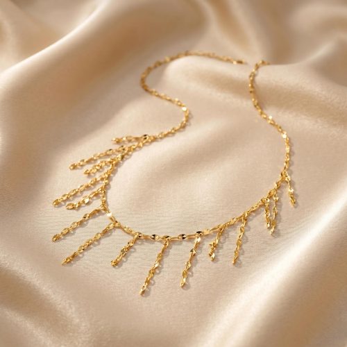 Premium 18K Gold Necklace Collection Bafleh Jewellery Exclusive