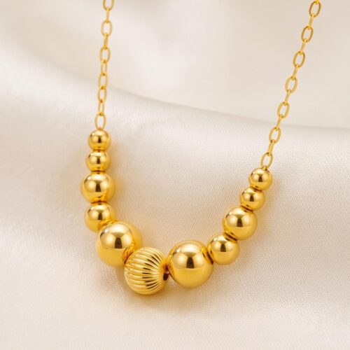 Elegant 22K Gold Necklace Collection by Bafleh Jewellery