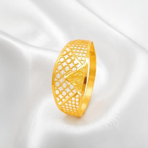 Premium 21K Gold Ring Designs Available at Bafleh Jewellery
