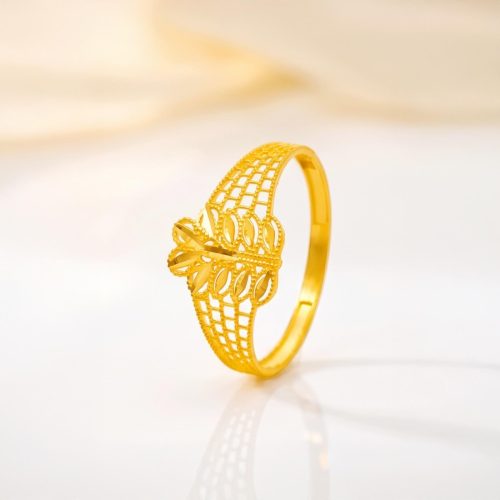 Stunning 21K Gold Rings Crafted with Elegance by Bafleh Jewellery