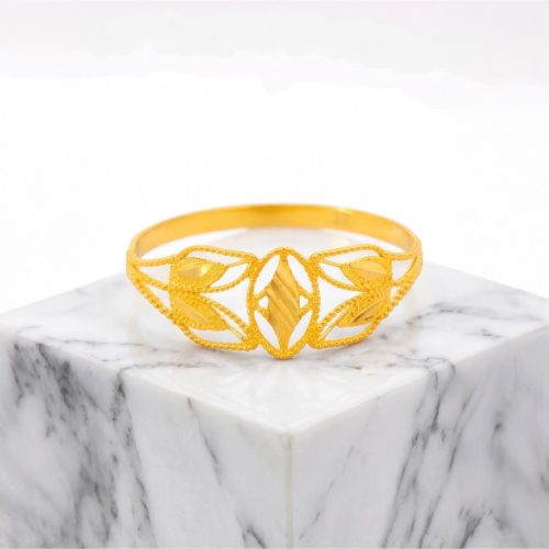 Sophisticated 21K Gold Ring Styles Available Now at Bafleh Jewellery