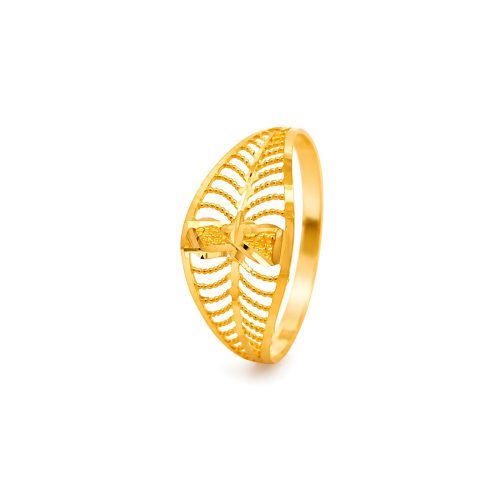 Shine Bright with Premium 21K Gold Rings at Bafleh Jewellery