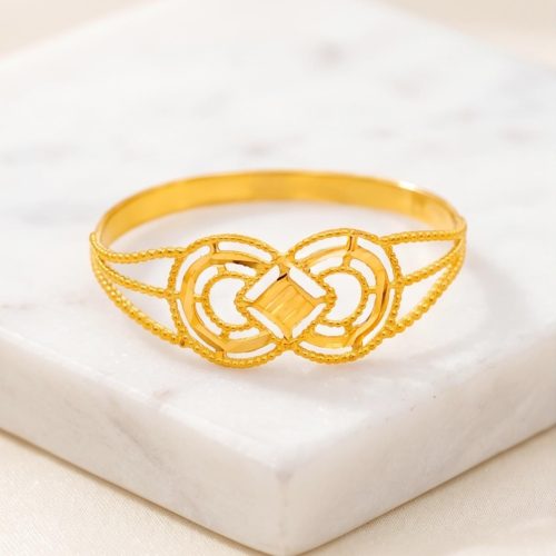 Elegant Everyday Wear 21K Gold Rings from Bafleh Jewellery