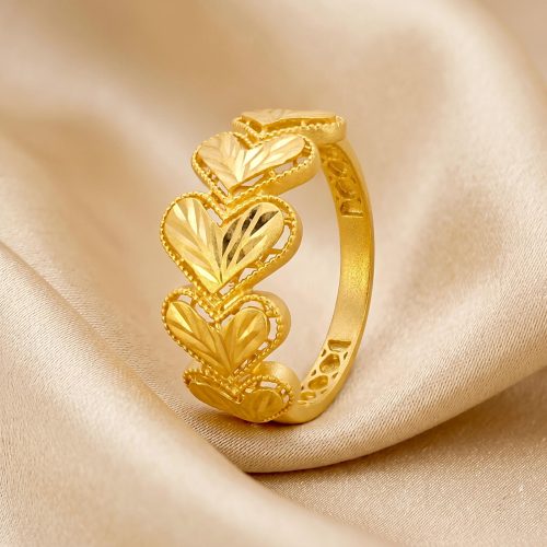 Exclusive Fine Jewellery 21K Gold Rings by Bafleh Jewellery