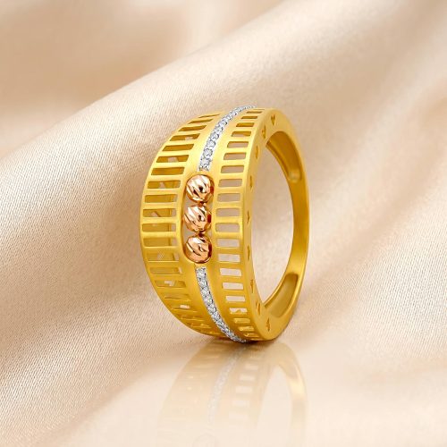 Timeless Beauty 21K Gold Ring Collection Crafted to Perfection at https://bafleh.com