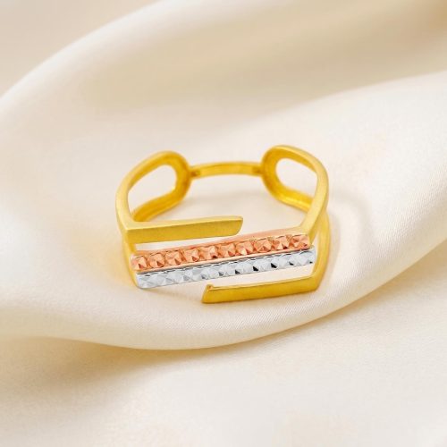 Premium 21K Gold Rings with Radiant Shine and Luxury Finish at Bafleh Jewellery