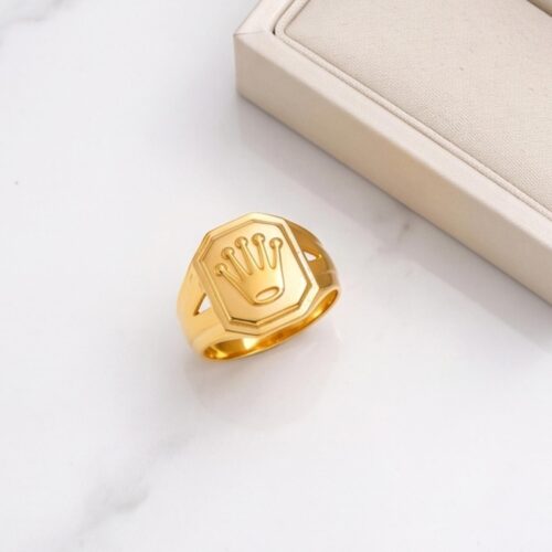 Premium 21K Gold Men Ring Collection  Crafted for Modern Elegance