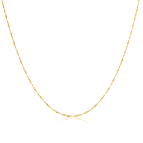 Elegant 22kt Gold Chain: Radiating Opulence and Grace in Every Link