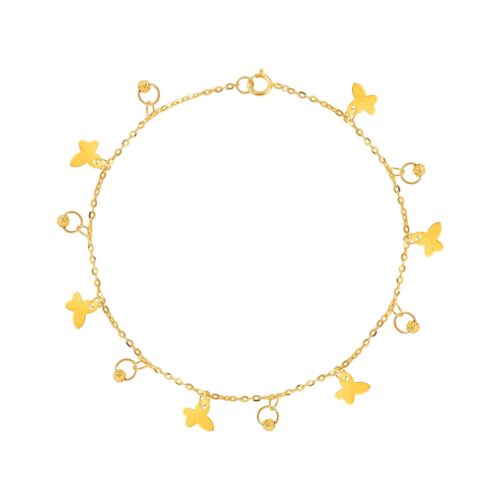 Shine in Every Moment with Our Ultra-Lightweight 21K Gold Bracelet ? Crafted for Effortless Beauty