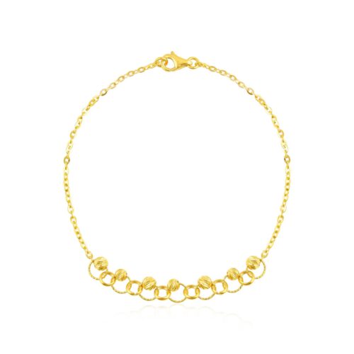 A Touch of Tradition 22KT Gold Bracelet by Bafleh Jewellery