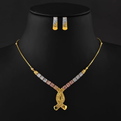 Heritage Charm in 22K Gold Necklace Sets