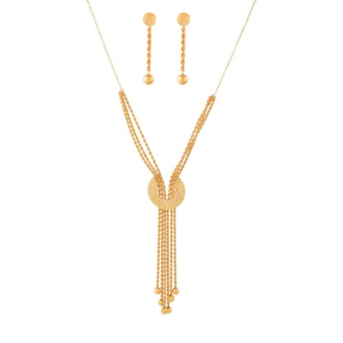 The Perfect Gift 21K Gold Necklace Sets from Bafleh Jewellery