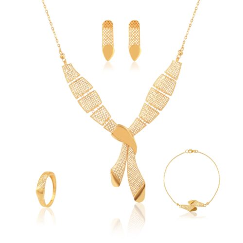 Gifting Made Luxurious: 21K Gold Necklace Sets