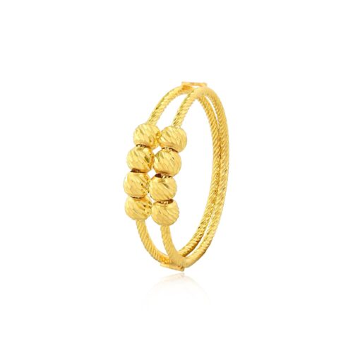 Elegant Simplicity in 22kt Yellow Gold Ball Ring Now Available