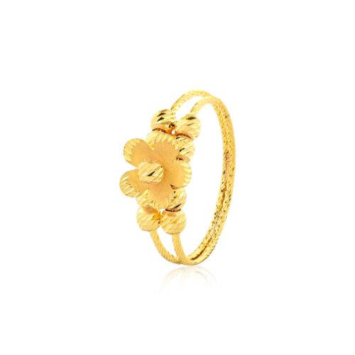 Nature Beauty Captured in 22kt  Gold Ring  Perfect Gift by Bafleh Jewellery