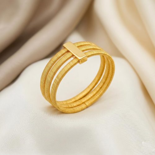 Where Spring Elegance Meets 18K Gold Ring Craftsmanship