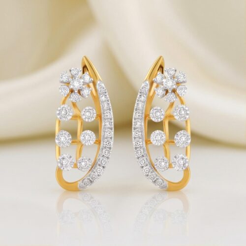 Timeless Brilliance Redefined Discover Exquisite Diamond Earrings by Bafleh Jewellery