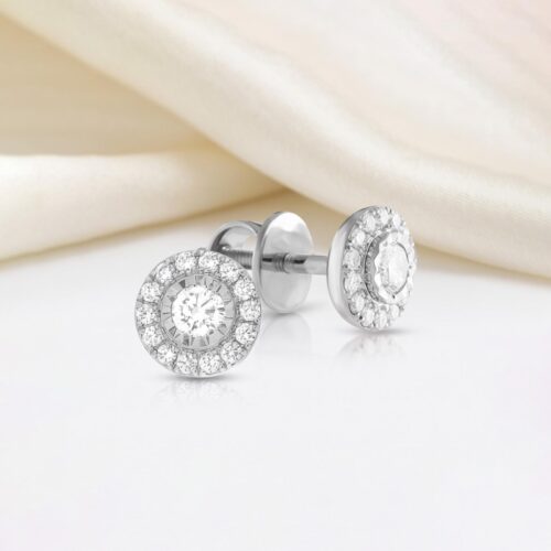 Shine Bright with Our New Round-Shaped Diamond Earrings Collection