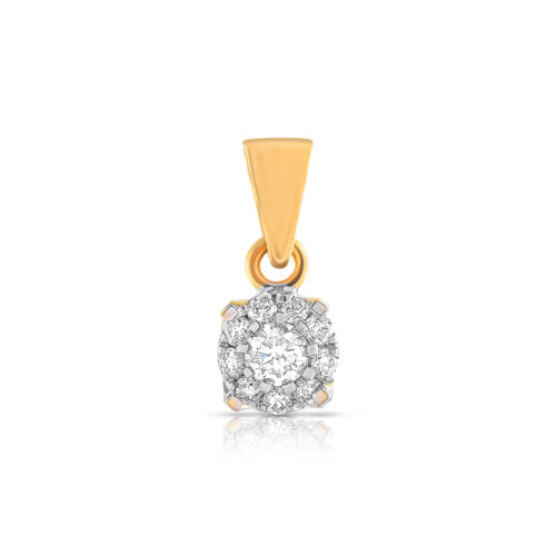 Certified Brilliance: Diamond Pendant with IDT Certificate at Bafleh Jewellery