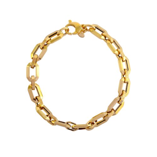 Celebrate Dad Legacy with an Elegant Bafleh 18K Gold Bracelet