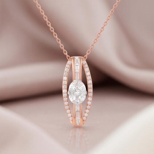 Embrace Eternal Beauty with Brilliant Diamond Necklaces by Bafleh Jewellery