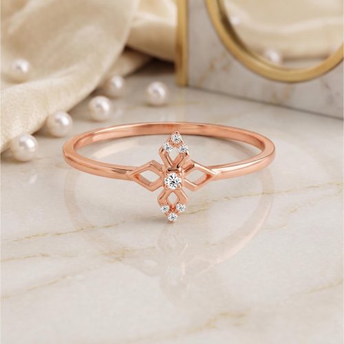 Romantic Glow: The Perfect Rose Gold Diamond Ring for Every Moment