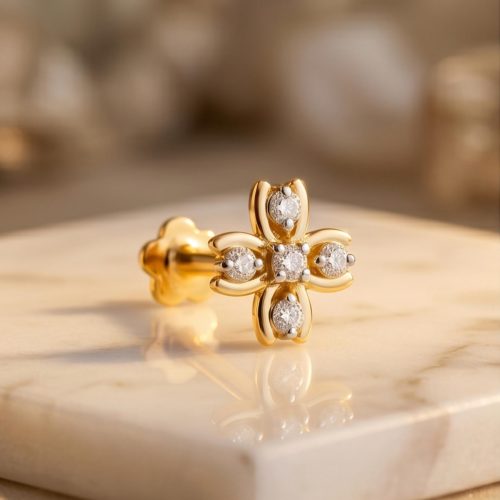 For the Bold and Beautiful: Dazzling Diamond Nose Pins