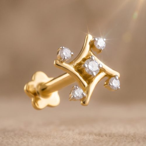 Delicate Sparkles: Minimalist Diamond Nose Pins You?ll Adore