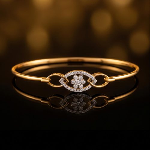 Pure Brilliance, Pure Luxury  Real Diamond Bangles Only at Bafleh Jewellery
