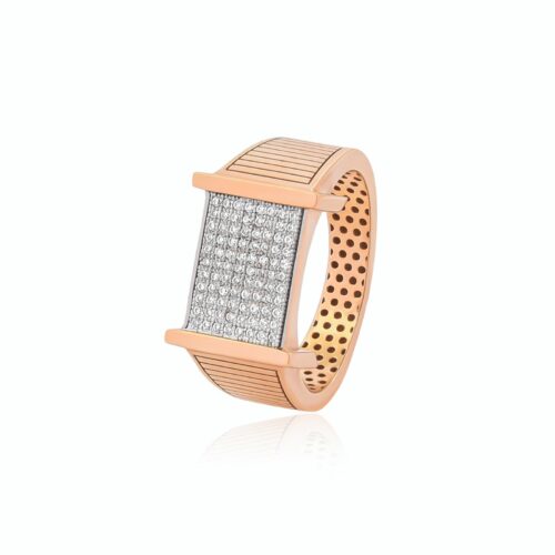 Mark the Moment with a Symbol of Love  18K Gold Ring for Dad