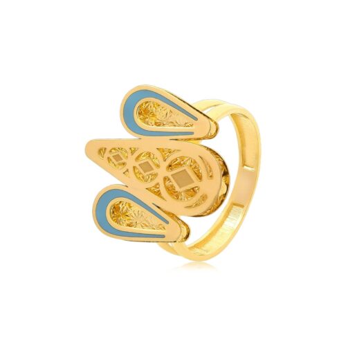 💛 Eid Offer: 22kt Gold Ring at a Special Price – Only at Bafleh!