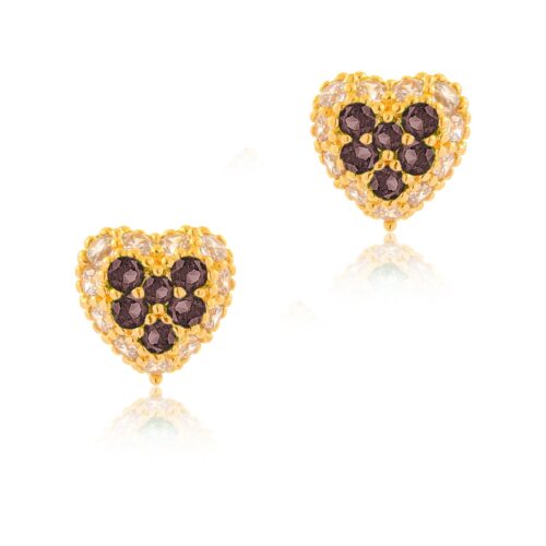22kt Gold Flower Earrings for a Fresh Statement