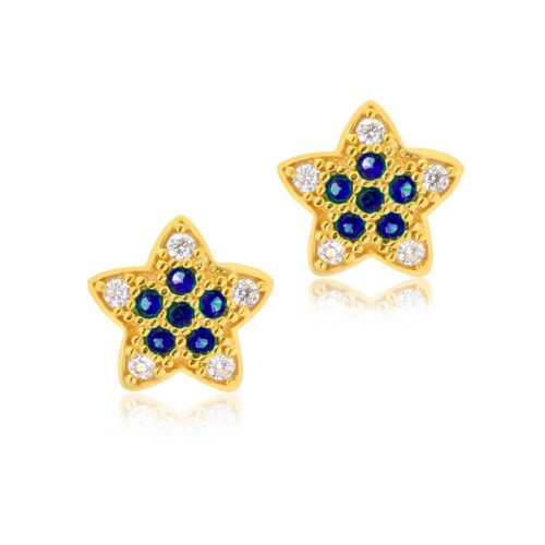 22kt Gold Round Earrings for Everyday Chic