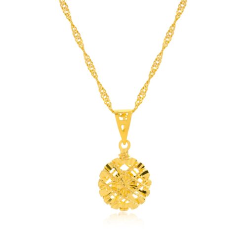 Explore the Brilliance of 21kt Gold Necklaces