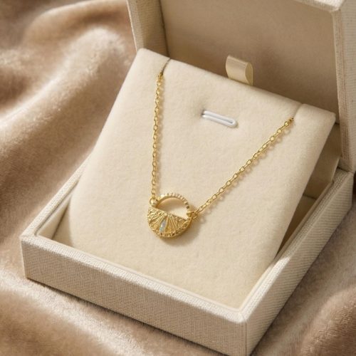 Discover the Enchanting Charm of 22kt Gold Pendant with chain