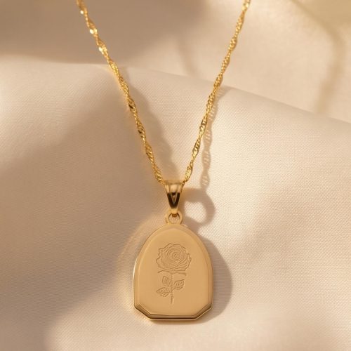 Embellish Your Neckline with our Exquisite 21kt Gold Necklace