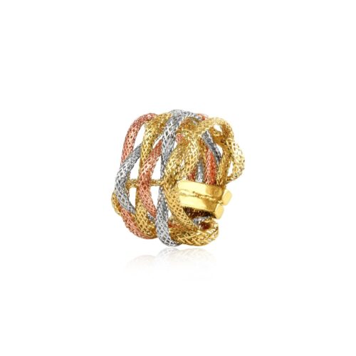 Versatile 18kt Rose Gold Ring ? A Free Size Delight