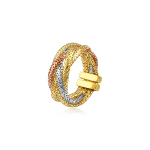 A Perfect Fit for Everyone: 18kt Yellow Gold Free Size Ring