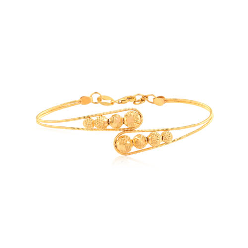 Timeless 22K Yellow Gold Bangles Classic Elegance for Every Occasion