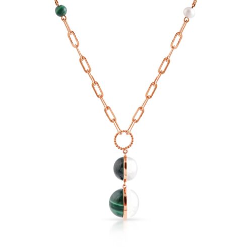 Celebrate Your Grace with the Unmatched Sparkle of Bafleh Jewellery’s Iconic 18kt Pearl Necklace