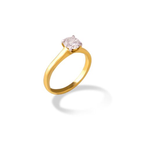 Celebrate Ramadan with Elegance – 18K Yellow Gold Lab-Grown Diamond Rings by Bafleh Jewellery