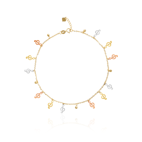 Where Elegance Meets Tradition Stunning 18K Gold Anklets for Every Occasion