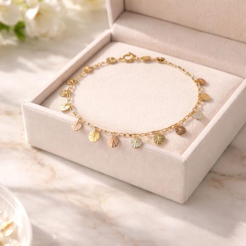 Your Style with 18KT Gold Bracelets