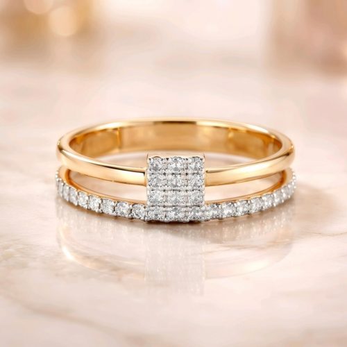 A New Era of Elegance Begins Discover First Ever Launch of 14K Yellow Gold Diamond Rings at Bafleh Jewellery, Where Luxury Meets Brilliance