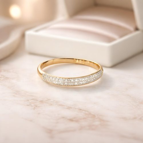 Unveiling the New Lounge Collection  Exclusive 14K Yellow Gold Diamond Rings Now Available for the First Time at Bafleh Jewellery