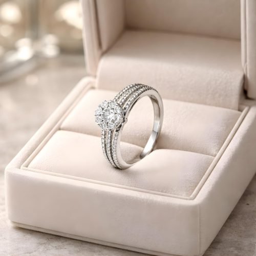 The New Standard of Shine Explore First Time Launch of 14K White Gold Diamond Rings in the Exclusive Lounge Collection at Bafleh Jewellery