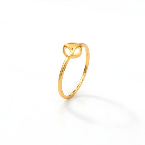 Timeless Elegance – 22KT Gold Ring by Bafleh Jewellery