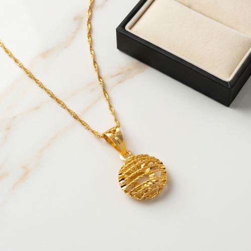 Explore the Brilliance of 22kt Gold Necklaces