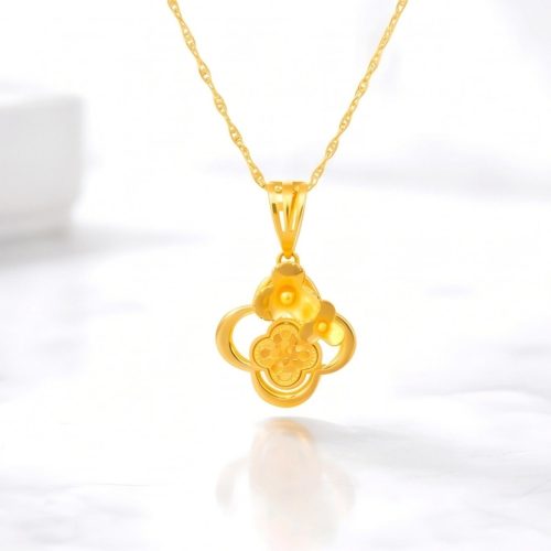 Celebrate Elegance with 22K Gold Necklace by Bafleh Jewellery – Designed to Define Your Unique Style Statement